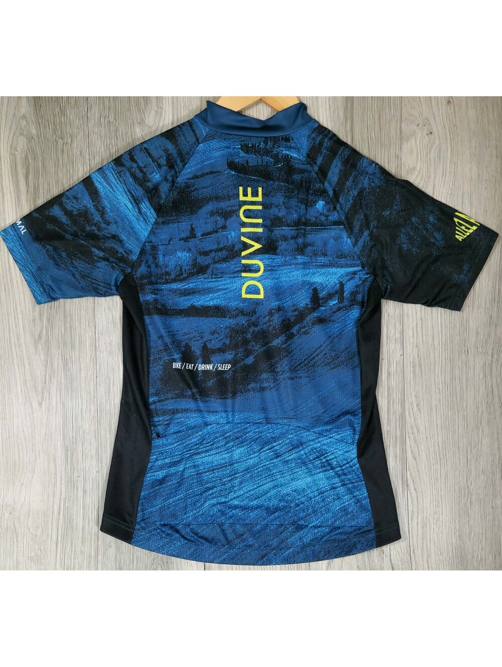 Primal Women’s M Blue Full Zip Cycling Jersey Bike Bicycle Race #14